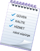 GÜVEN KALİTE HİZMET robot süpürge