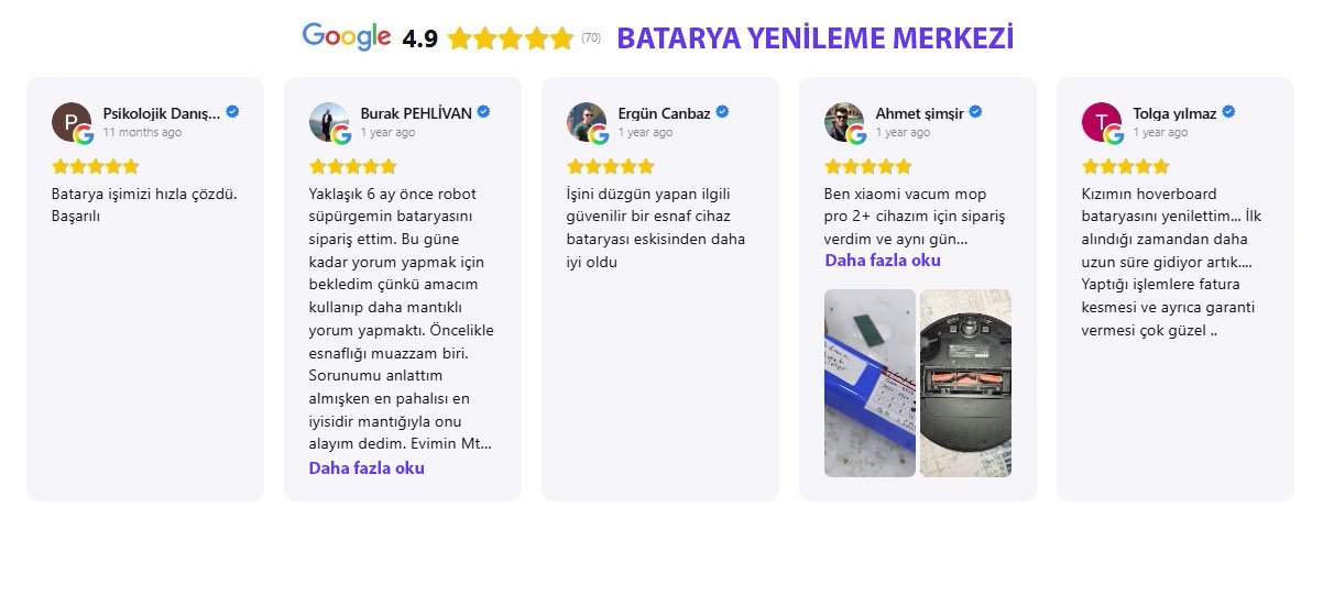 BATARYA YENİLEME MERKEZİ