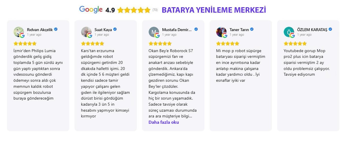 BATARYA YENİLEME MERKEZİ